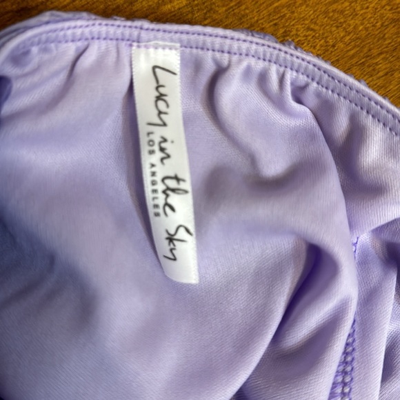 EUC!💜💜Lucy in the Sky Juno Baby Doll Dress in Lavender, Size M - Picture 3 of 6